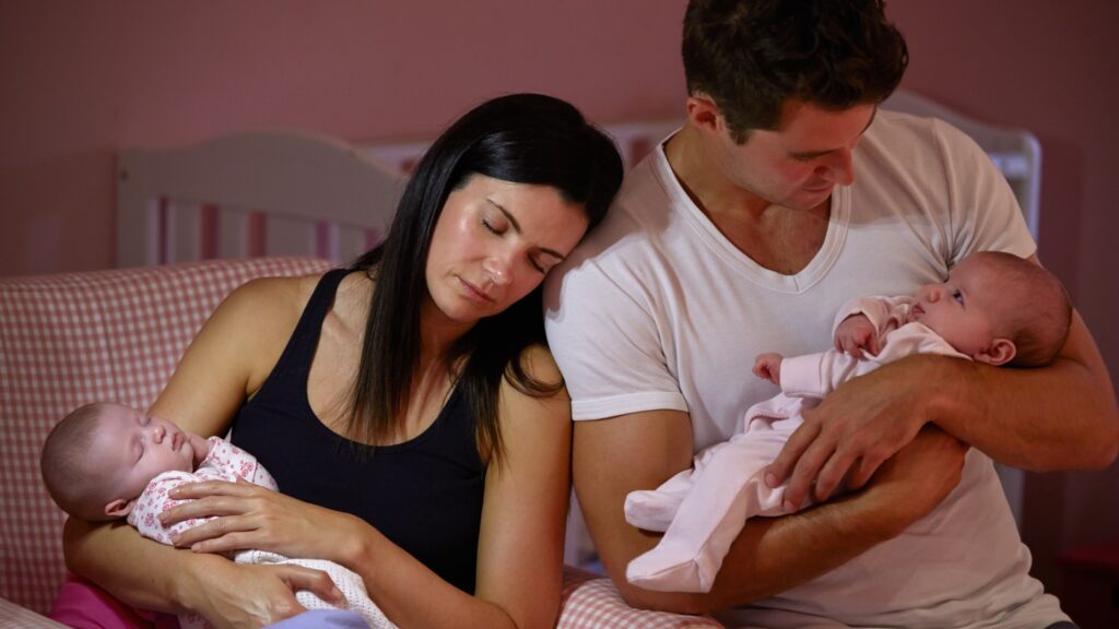 feb march 2023 blog 1 parents tired need sleep with baby