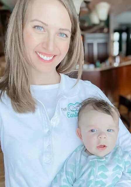 Katie Bishop with baby boy Katie Bishop - The Early Weeks
